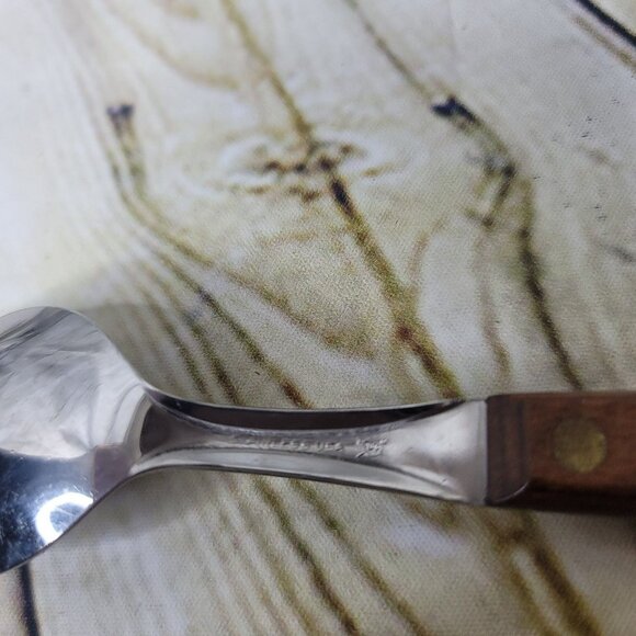 TOWN & COUNTRY 4 Teaspoons Spoons Washington Forge 7 Inches Made in USA - Picture 4 of 4